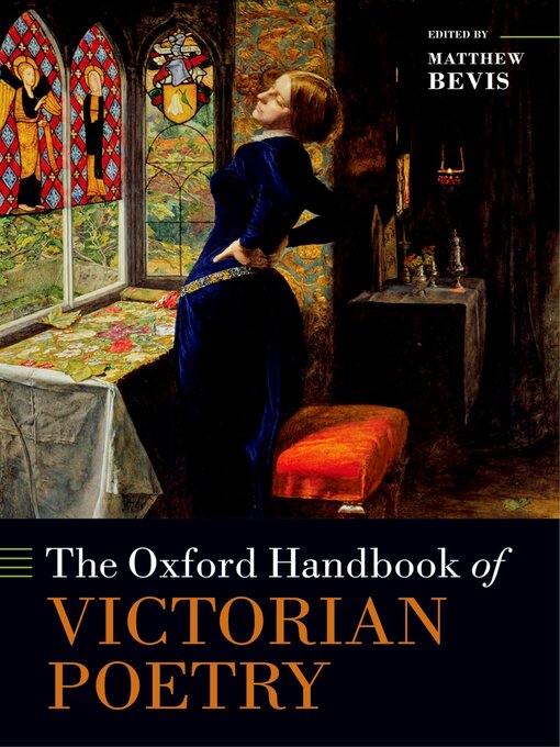 Title details for The Oxford Handbook of Victorian Poetry by Matthew Bevis - Available